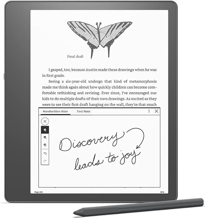 Introducing Kindle Scribe (64 GB), the first Kindle for reading and writing, with a 10.2” 300 p... | Amazon (US)