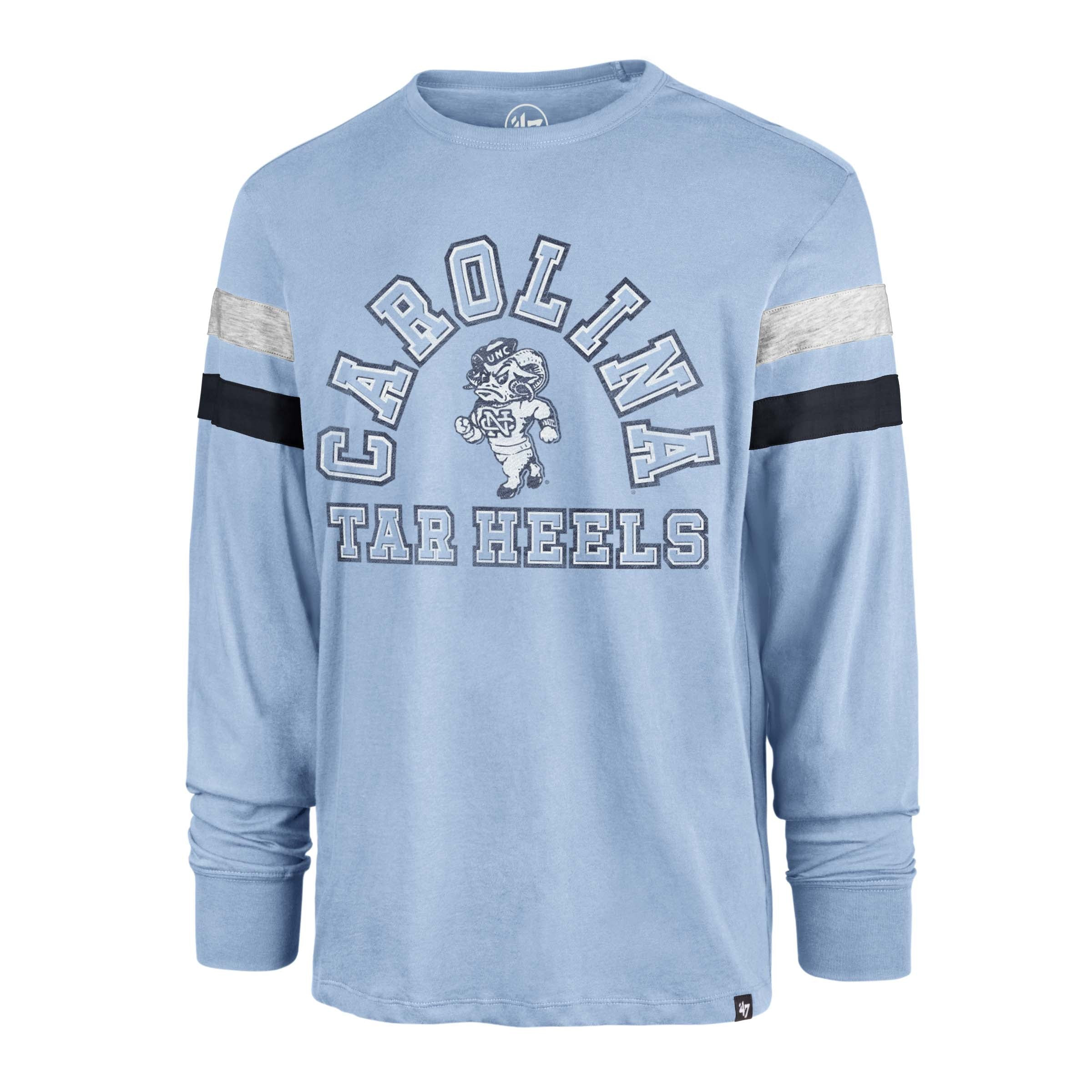 NORTH CAROLINA TAR HEELS UNC VINTAGE POWER THRU '47 IRVING LONGSLEEVE | '47Brand