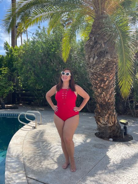 Obsessed with this flattering chic & modern Triomphe Constantine One Piece Red Amoressa Swimsuit. Such a fun pop of color for summer!

#LTKSeasonal #LTKBacktoSchool #LTKswim