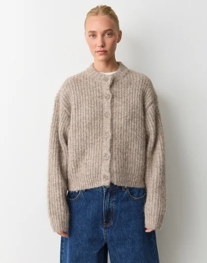 Relaxed Button Up Knit Cardigan | Glassons (Australia)