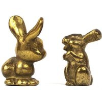 2 Rabbit Hares Of Brass 70's | Etsy (US)