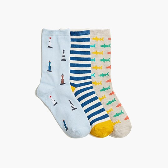 Boys' sharks socks pack | J.Crew Factory