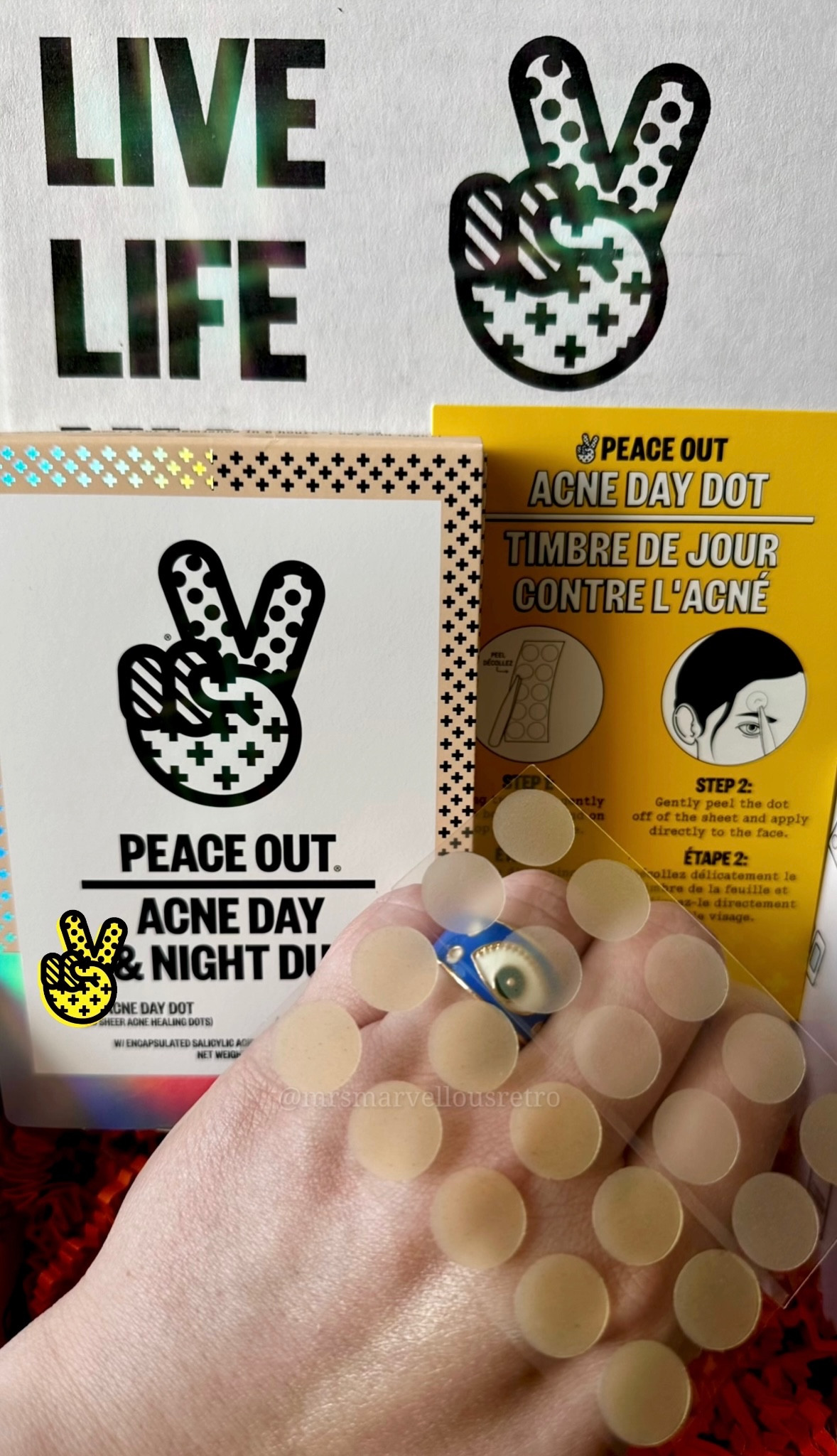 ✌️ Peace Out Skincare!! @peaceoutskincare 
🛍️ SHOP: peaceoutskincare.com

🍊 VITAMIN C GLOW STICK (Under-Eye Vitamin C Serum)
$28.00 

🍊 It’s time to wake up and glow! This solid Vitamin C serum comes in an easy-to-apply and travel-friendly stick. Formulated with 4 types of Vitamin C, our Vitamin C Glow Stick helps to brighten, de-puff and reduce the appearance of fine lines and wrinkles. 

* Vegan
* Gluten-Free
* Cruelty-Free
* Recyclable

💖 ACNE DAY & NIGHT DUO (10 Acne Day Dots & 10 Acne Healing Dots)
$16.15 

💖 Your day-to-night acne treatment duo! Day Dots are designed to be your invisible daytime acne solution (under makeup or not) and original Acne Dots are your heavy hitter for peskier breakouts overnight. Both feature clean Hydrocolloid Polymer Technology, Salicylic Acid, Retinol, and Aloe Vera for clearer-looking skin in 6 hours or less*.

#GlideGlowGo #wakeupnglow #vitamincskincare #peaceoutskincare Available from #sephora @sephora 

💥 FIND ME & MORE • DISCOUNT CODES LOCATED IN MY BIO ON LINKTREE!! 💥 

💥 🌳 Linktree: 
https://linktr.ee/MrsMarvellous


#LTKbeauty #LTKFind #LTKGiftGuide