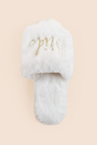 Bride Slippers - francesca's | Francesca's