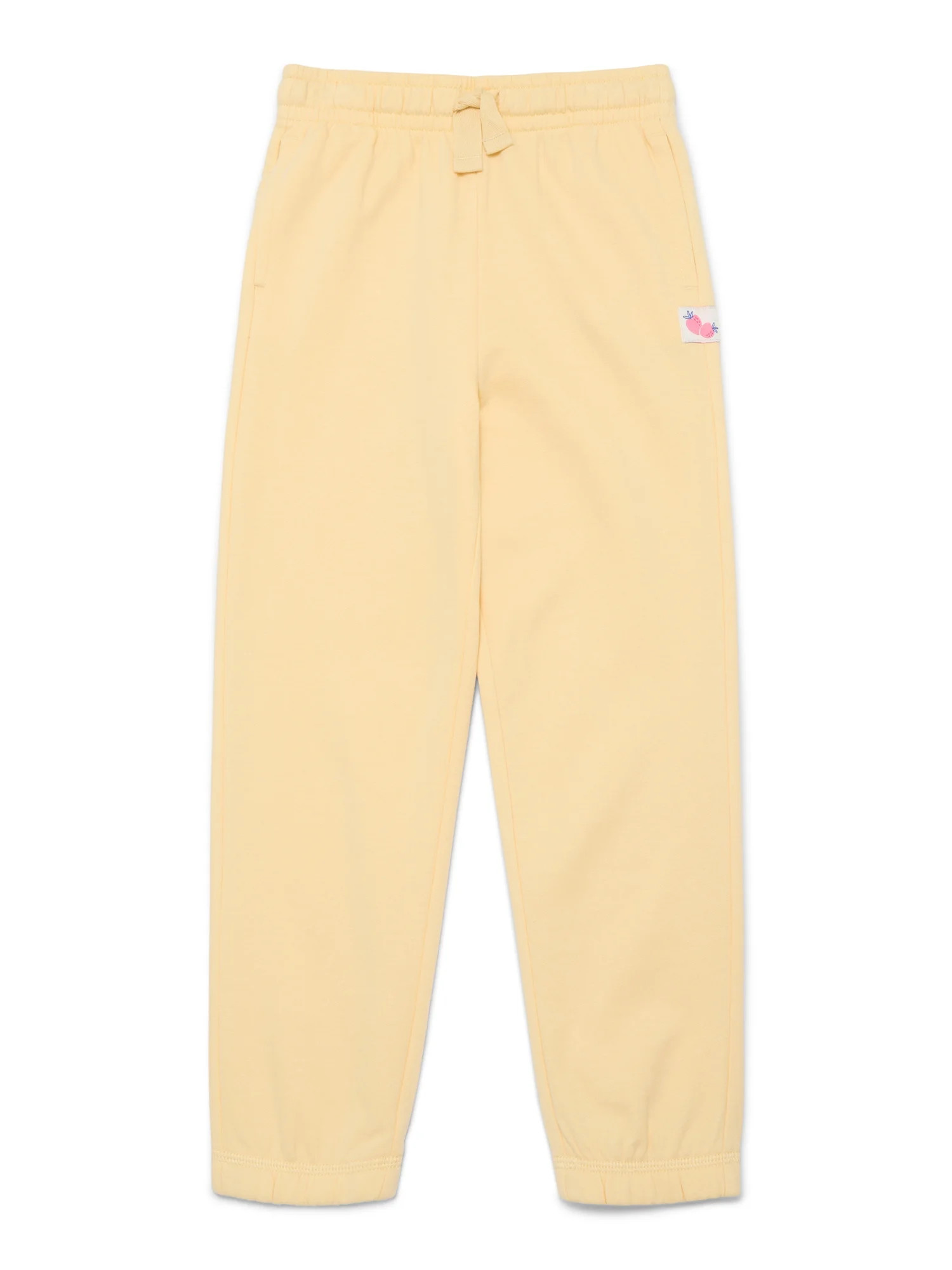 Wonder Nation Little Girls Fleece Jogger Pants, Sizes 4-10 | Walmart (US)