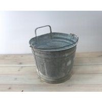 Vintage Galvanized Bucket | Etsy (US)