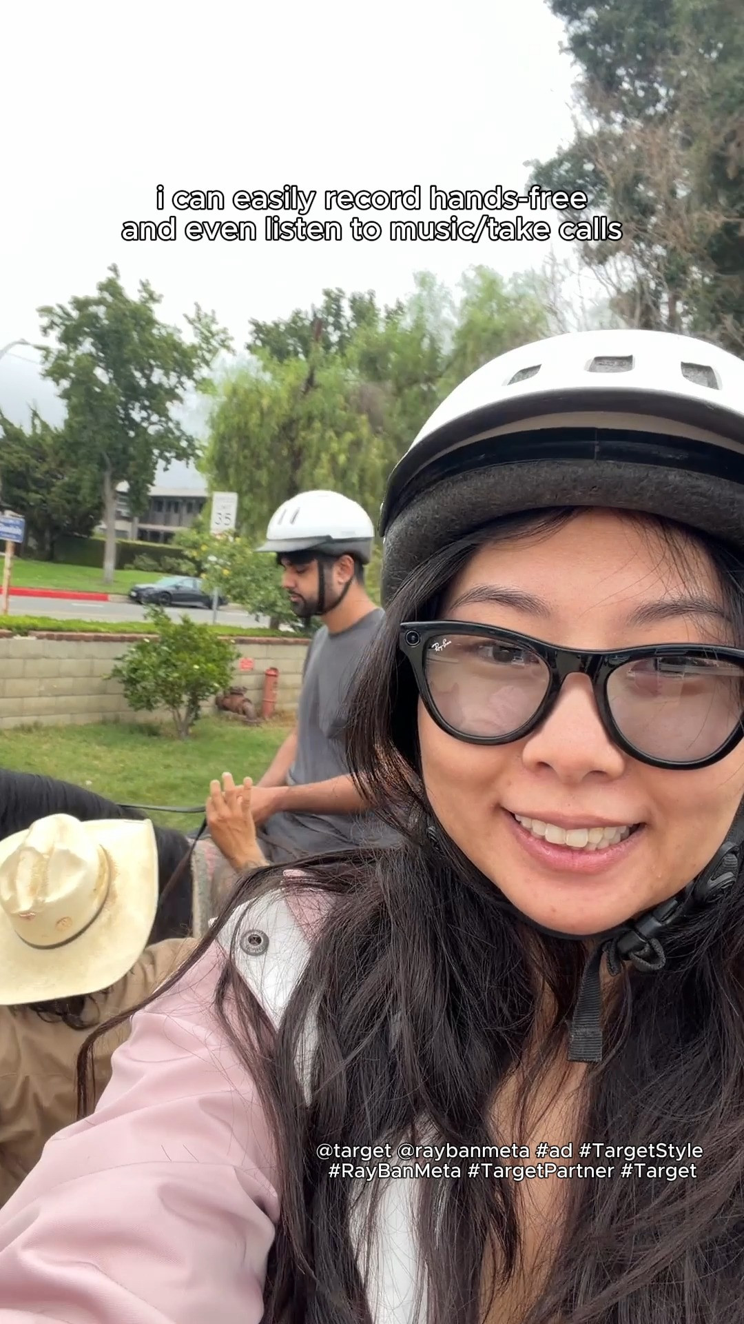 #AD I haven't gone riding in so long and I had so much fun!!! I loved that I didn't have to worry about holding my phone to record videos and I was able to relax and still get POV shots of our journey, make calls, listen to music, etc. 💗

#TargetStyle #RayBanMeta #TargetPartner #Target @raybanmeta @target @shop.ltk #liketkit 

 