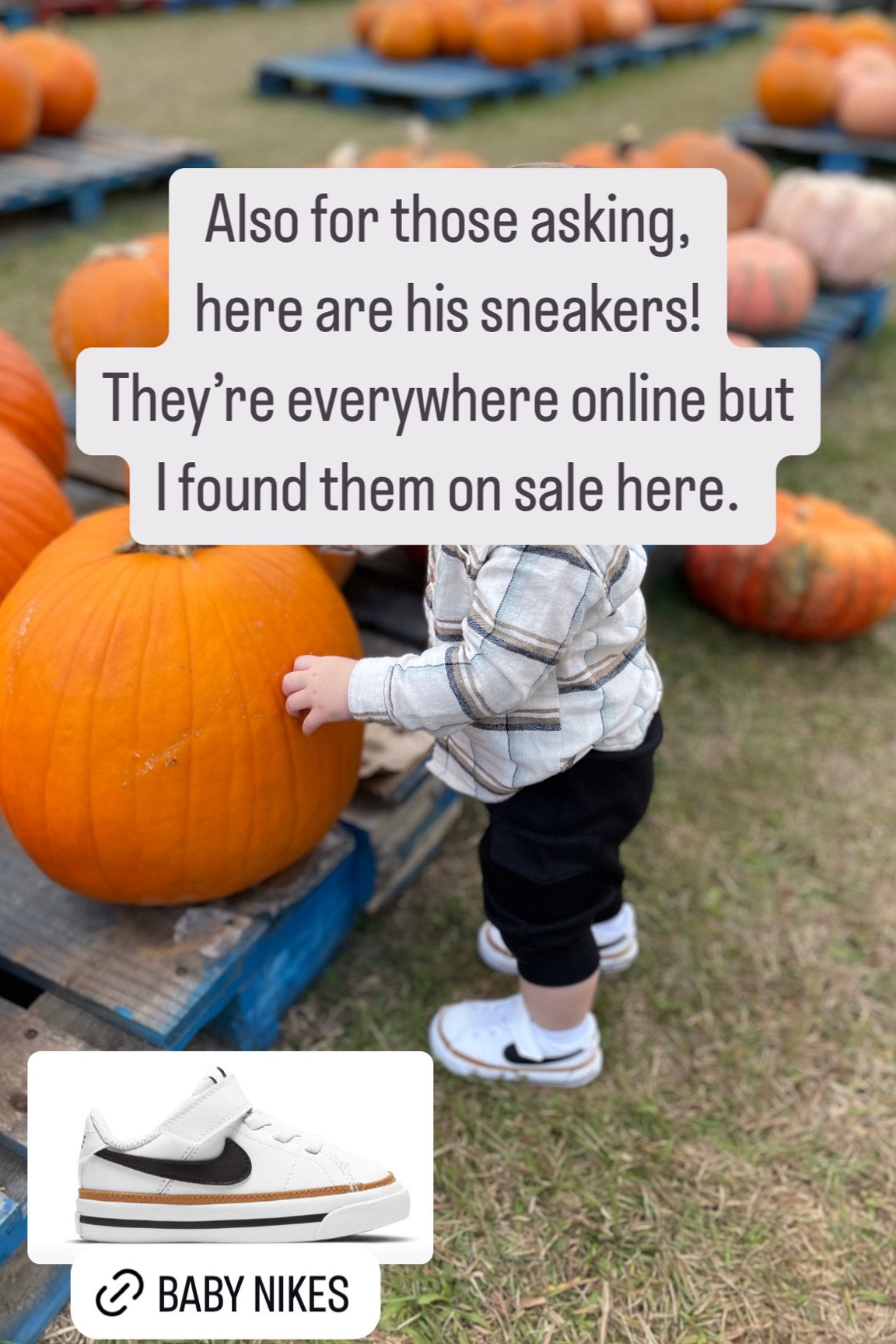 Love the little Nike sneakers for kiddos and they’re on sale! 👟 

#LTKSaleAlert #LTKKids #LTKShoeCrush