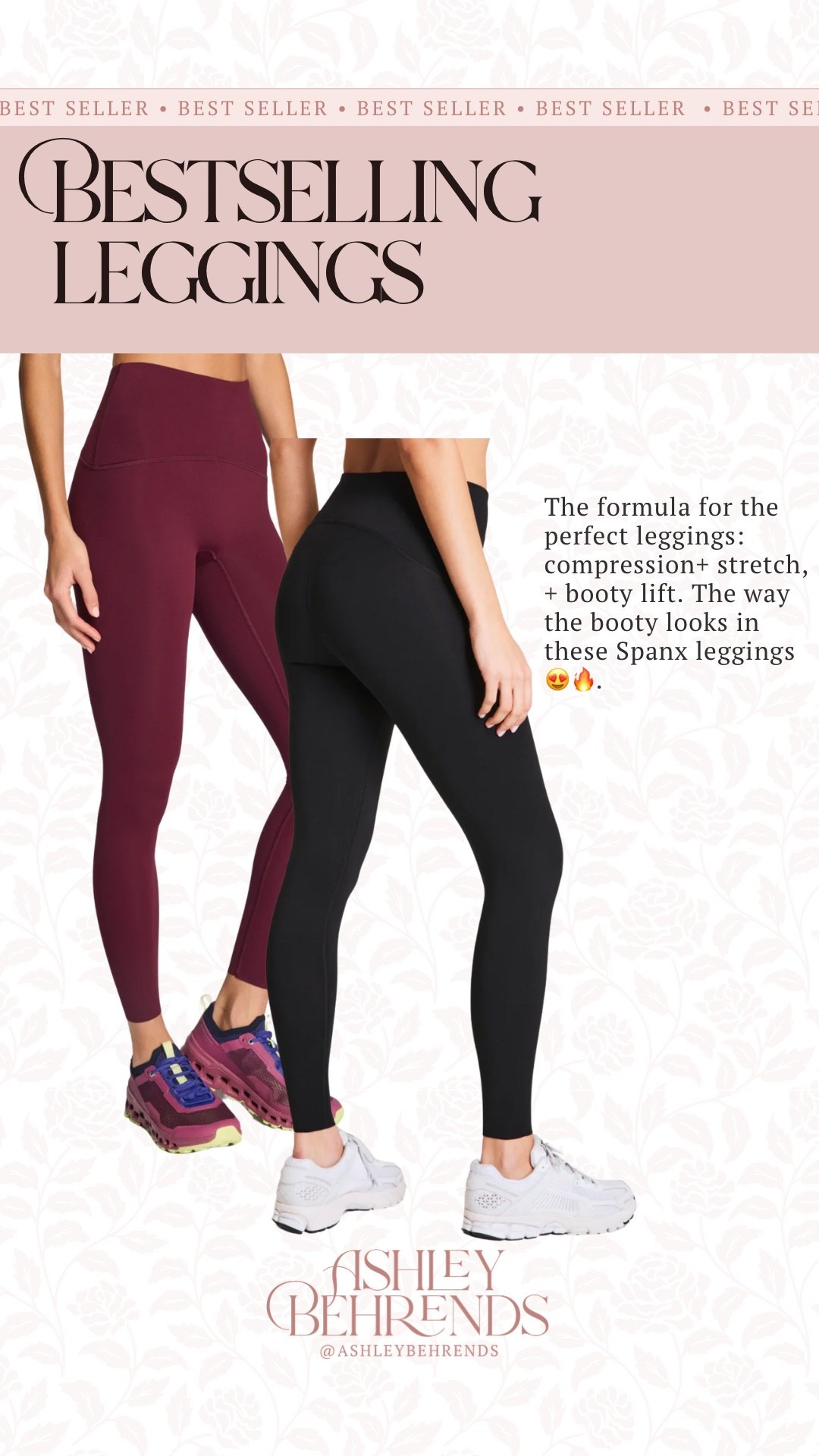 These Spanx leggings look so good on the 🍑! I love that they have compression and keep the tummy in, while still being so comfortable. These are seriously the best, I’m not surprised they’re a bestseller. 
tummy control leggings, activewear 

#LTKActive #LTKPlusSize #LTKfitnessgoals