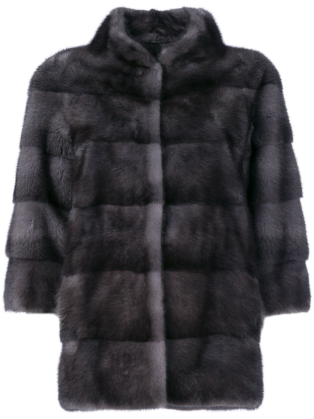 Liska padded fur jacket - Blue | FarFetch US