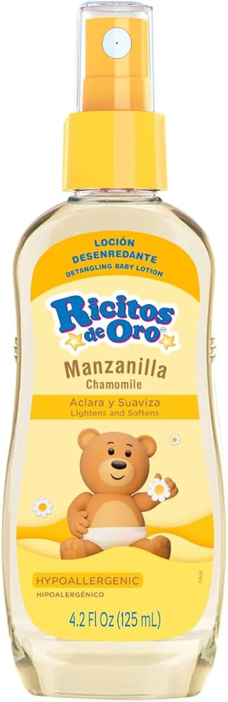 Ricitos de Oro Clarifying Lotion Chamomile Goldilocks 125 Ml, Colour, 125 Ml, Pack of/Pack, Yellow | Amazon (US)