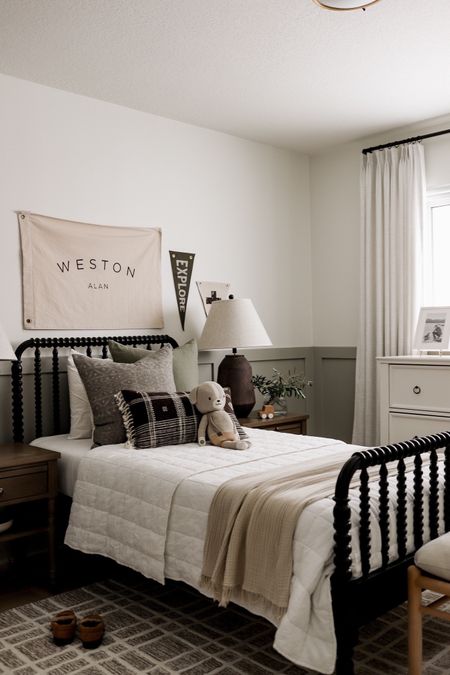 Shop Weston’s neutral boys room! 

Bedroom. Bedding. Pottery barn. Target. Studio McGee. Amber interiors. Home decor. Amazon finds  