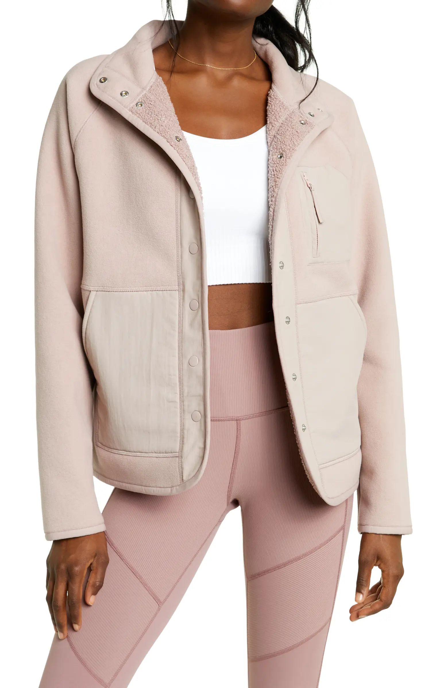 Layer Up Jacket with Faux Shearling Lining | Nordstrom