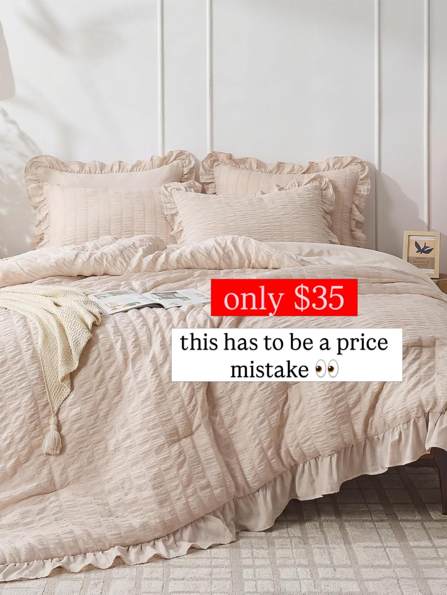 Amazon beige comforter 

#LTKHome #LTKootd #LTKmomlife