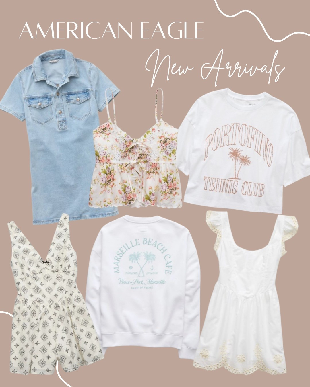 New American Eagle Spring!



#LTKFindsUnder50 #LTKSaleAlert #LTKStyleTip