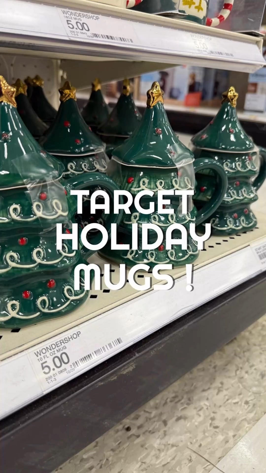 TARGET HOLIDAY MUGS !
the mugs @ target make me want a hot cocoa stat ! they are so cute and really take your morning coffee or late night tea to a whole different level of holiday spirit. i can't wait to buy them all which one is your fav ?!

#LTKSeasonal #LTKHoliday #LTKSaleAlert