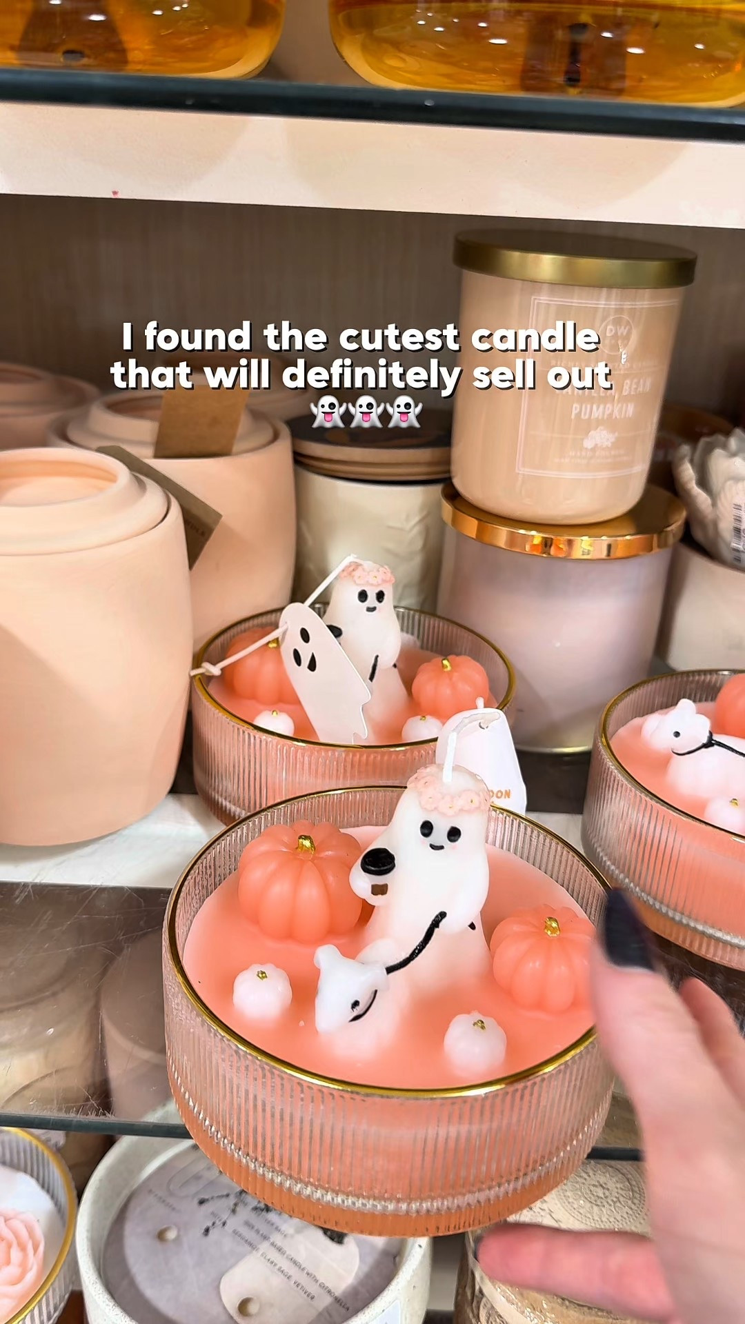 Halloween candle, high sell out risk 

#LTKFindsUnder50 #LTKSeasonal