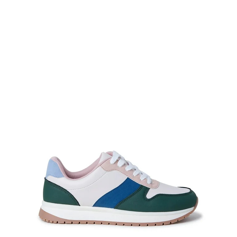 Time and Tru Women's Chunky Jogger Sneakers, Wide Width Available | Walmart (US)