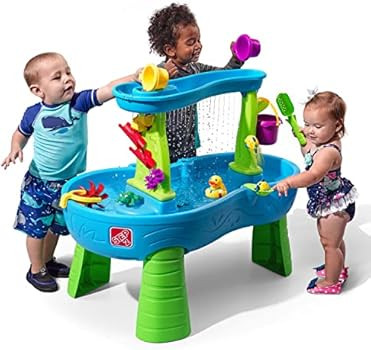 Step2 Rain Showers Splash Pond Water Table | Kids Water Play Table with 13-Pc Accessory Set | Amazon (US)