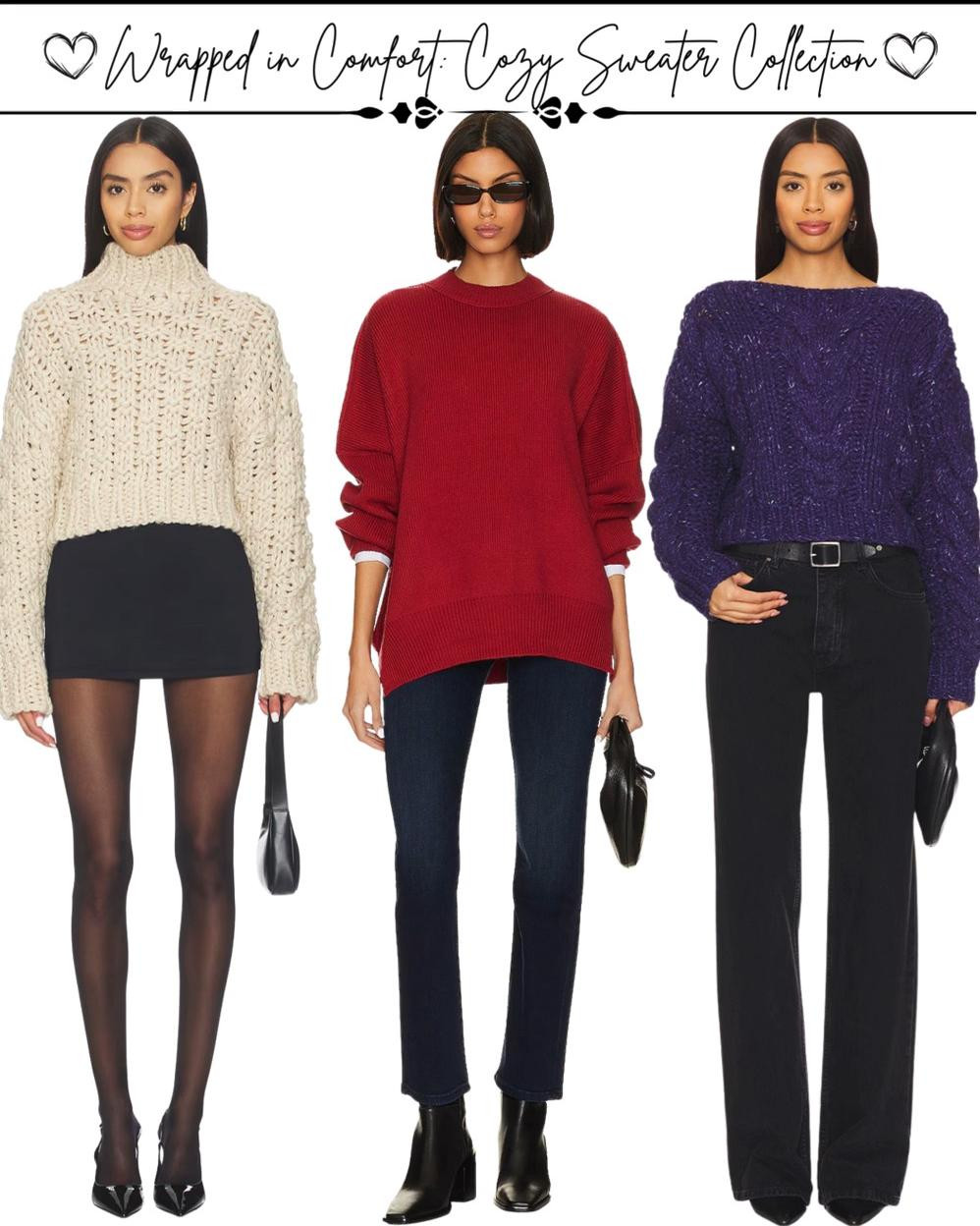 Nothing beats the feeling of slipping into a cozy sweater 🤍
Soft textures, relaxed silhouettes, and timeless styles that keep you warm while looking effortlessly put-together. These are the sweaters you’ll reach for on repeat.

#CozySweaters #SweaterWeather
#KnitwearStyle #CozyChic
#FallWinterFashion #EffortlessStyle
#OutfitInspo 

 #LTKMidsize #LTKPetite #LTKPlusSize