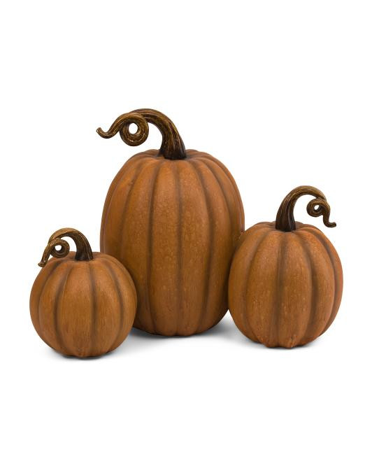 Outdoor Safe Pumpkin Trio | TJ Maxx