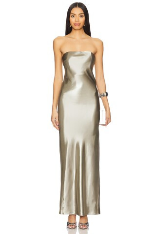 Lovers and Friends Carolyn Maxi Dress in Sage Green from Revolve.com | Revolve Clothing (Global)