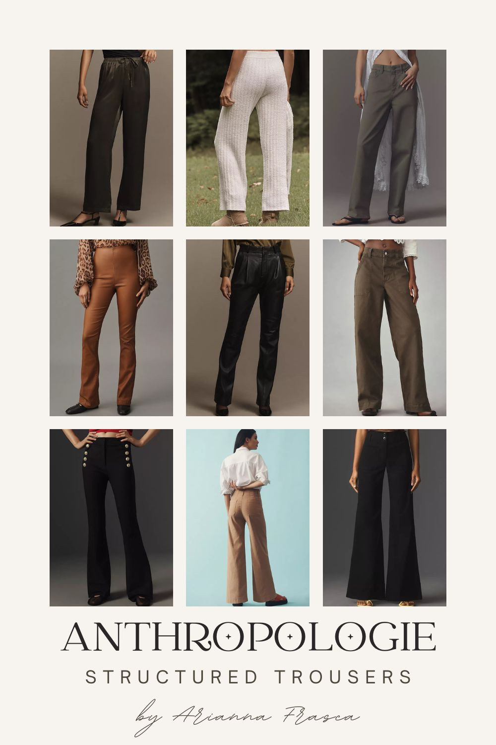 Forget fast fashion joggers—Dark Academia aesthetic is about polished, high-waisted trousers that move with ease. Look for wool or tweed fabrics that add texture and warmth. A cropped hem pairs beautifully with lace-up boots, while pleated details create a sophisticated, vintage-inspired look. 

 #LTKMostLoved #LTKSeasonal #LTKOver40