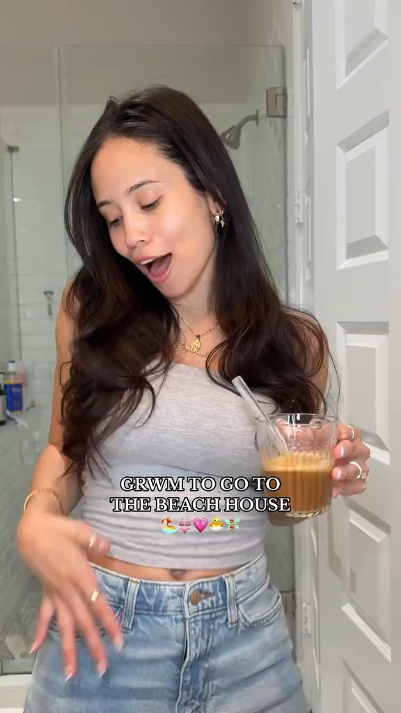 GRWM to go to the beach house!

#LTKbeauty #LTKfamily #LTKstyletip
