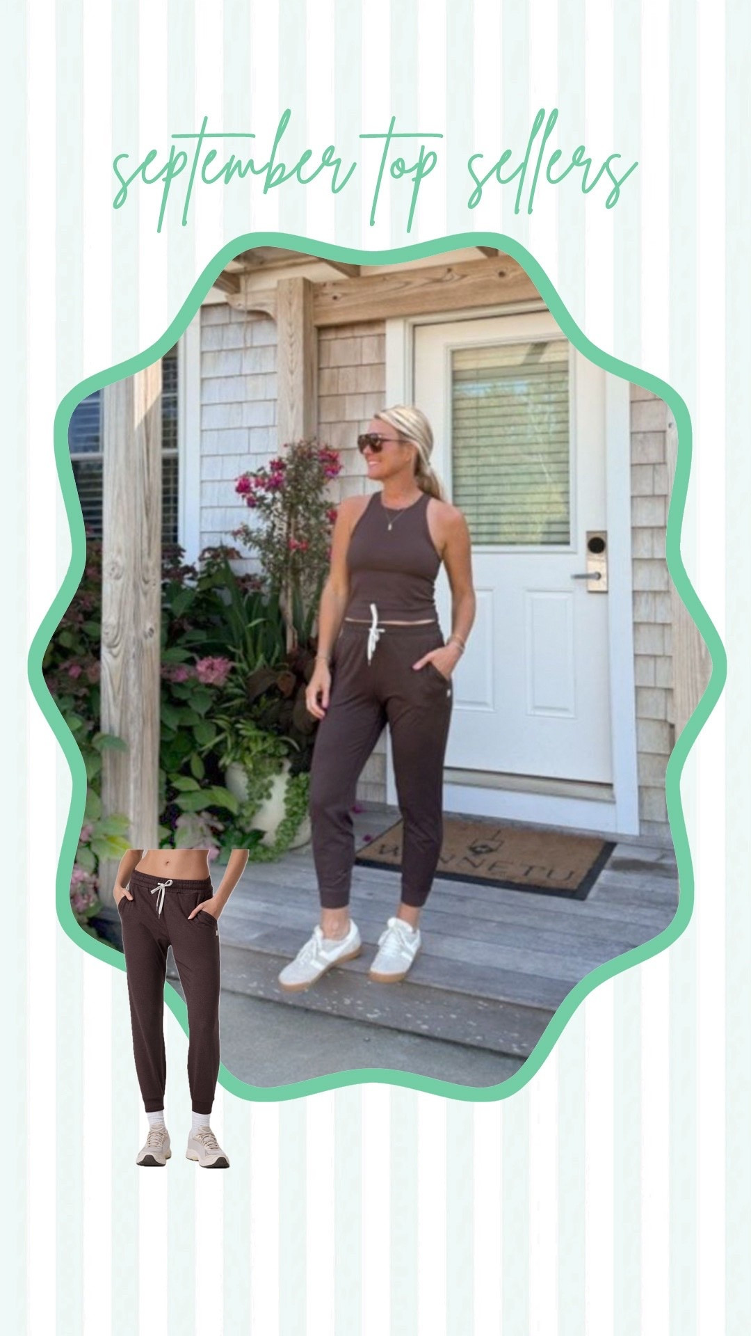 September Top Sellers | Hi Sugarplum!  Size small pant & tank. 

#LTKOver40 #LTKSeasonal #LTKFindsUnder100