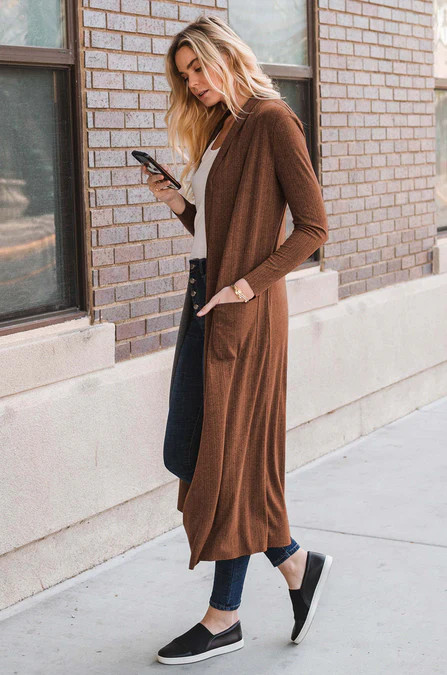 Tori Longline Cardigan | Amaryllis Apparel