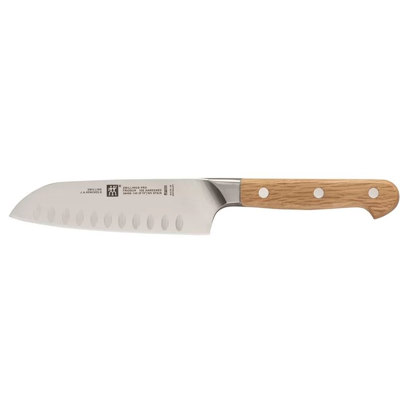 Pro Holm Oak Hollow Edge Santoku Knife | Wayfair North America