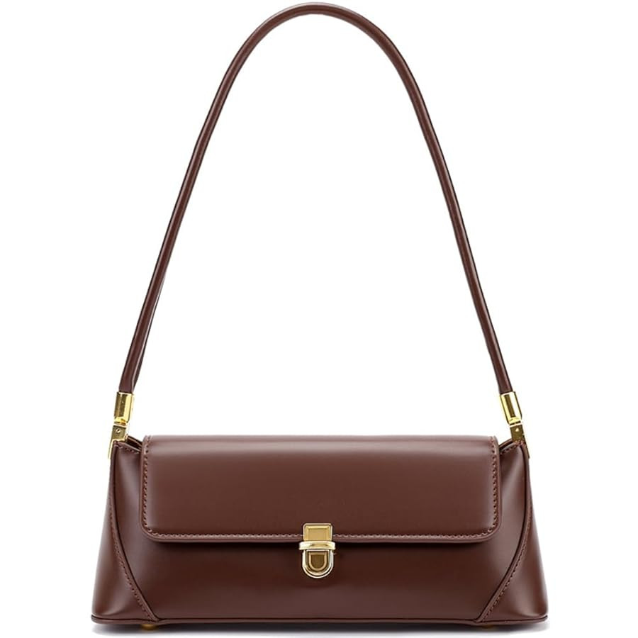 2025 Retro Small Leather Shoulder Bag for Women Crossbody Purse, Classic Handbag, Y2K Purses for ... | Amazon (US)