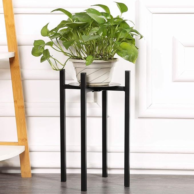 Sunnyglade Plant Stand Metal Potted Plant Holder Sturdy, Galvanized Steel Pot Stand with Stylish ... | Amazon (US)