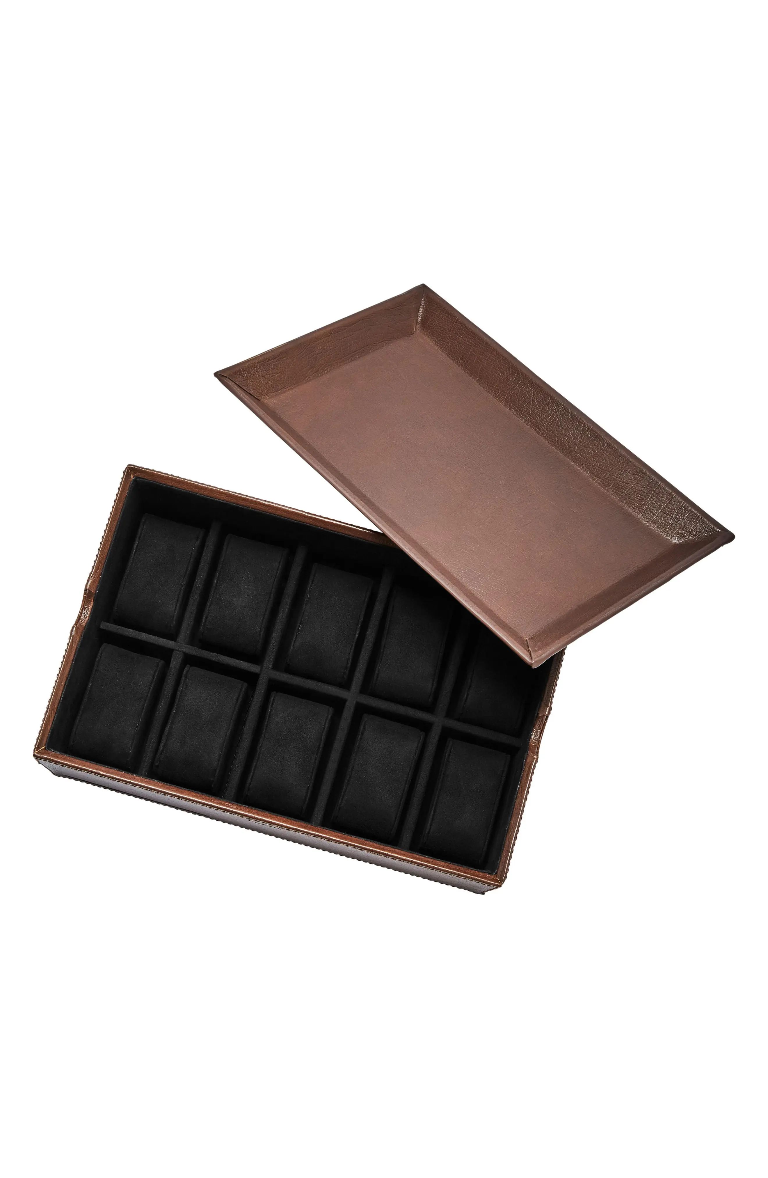 10-Piece Watch Box & Valet Tray | Nordstrom