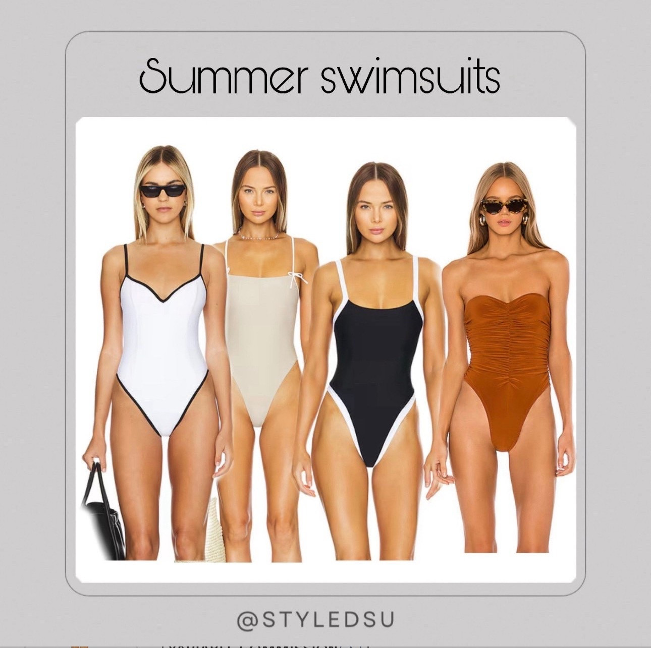 Bump friendly swimsuit. Neutral swimsuit. Neutral swimsuits. Revolve swimsuits. 
Alessa One Piece in White & Black
LPA 
Pucara One Piece in Beige & White
Tularosa 
Zelia One Piece in Black & White
Camila Coelho 
Slinky Marissa One Piece in Bronze
Norma Kamali 
Slinky Marissa One Piece Bikini in Black
Norma Kamali 
Revolve dresses 
Revolve dress
Revolve wedding Guests dress 
Revolve haul .
revolve me , revolve 
revolve ambassador
.
black dress outfit black dress outfits wedding guest gown fall fashion 2023 fall 2024 midsize summer wedding guest dress summer wedding guest dresses summer dress 2024 summer dresses
2024 dress wedding guest outfit womens dresses to wear to wedding dresses for wedding guest outfit special event dress evening gown evening outfits evening dress formal formal semi formal wedding guest dresses black tie optional occasion dress prom dress formal dress formal gown formal wedding guest dress formal maxi dress black tie dress black tie wedding guest dress summer black tie gown black tie event dress event outfit revolve wedding guest dress revolve summer cocktail dress cocktail wedding guest dress cocktail wedding guest dresses cocktail party dress cocktail outfit cocktail cocktail dress summer brunch outfit summer brunch dress summer fancy dinner outfit dinner date outfit night outfit dinner party outfit dinner dress dinner with friends dinner out dinner party outfits beach wedding guest dress beach wedding guest beach wedding dress ,  outfits spring date night outfits spring date night dress girls night out outfit girls night outfit summer going out outfits going out dress night out dress night dress date dress bachelorette party outfits miami outfits miami dress miami style miami fashion miami. 

#LTKFind #LTKsalealert #LTKSummerSales


#LTKSummerEdit 

 

#LTKootd #LTKSwim #LTKTravel