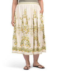 Plus Linen Blend Maxi Skirt | Plus Size | Marshalls | Marshalls