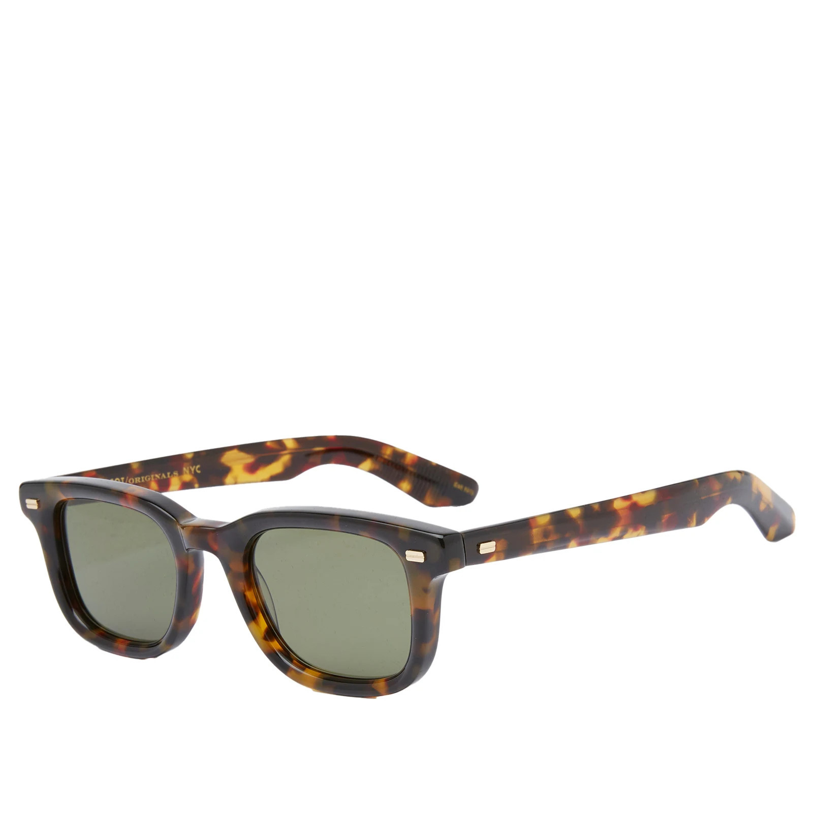 Moscot Klutz Sunglasses in Tortoise/Green, Size Medium | END. Clothing | END. Clothing