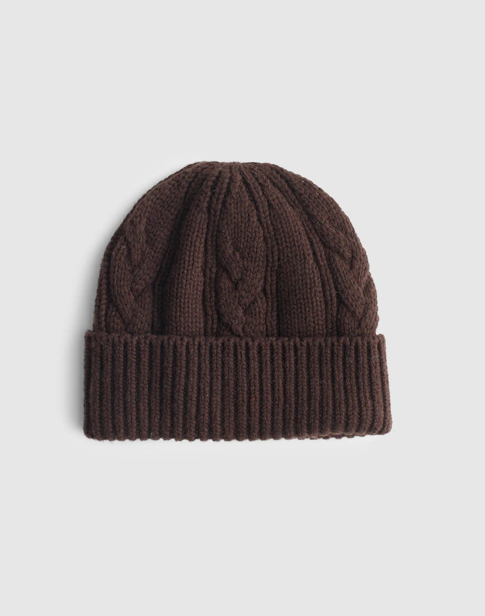Chunky Cable-Stitch Beanie | Madewell