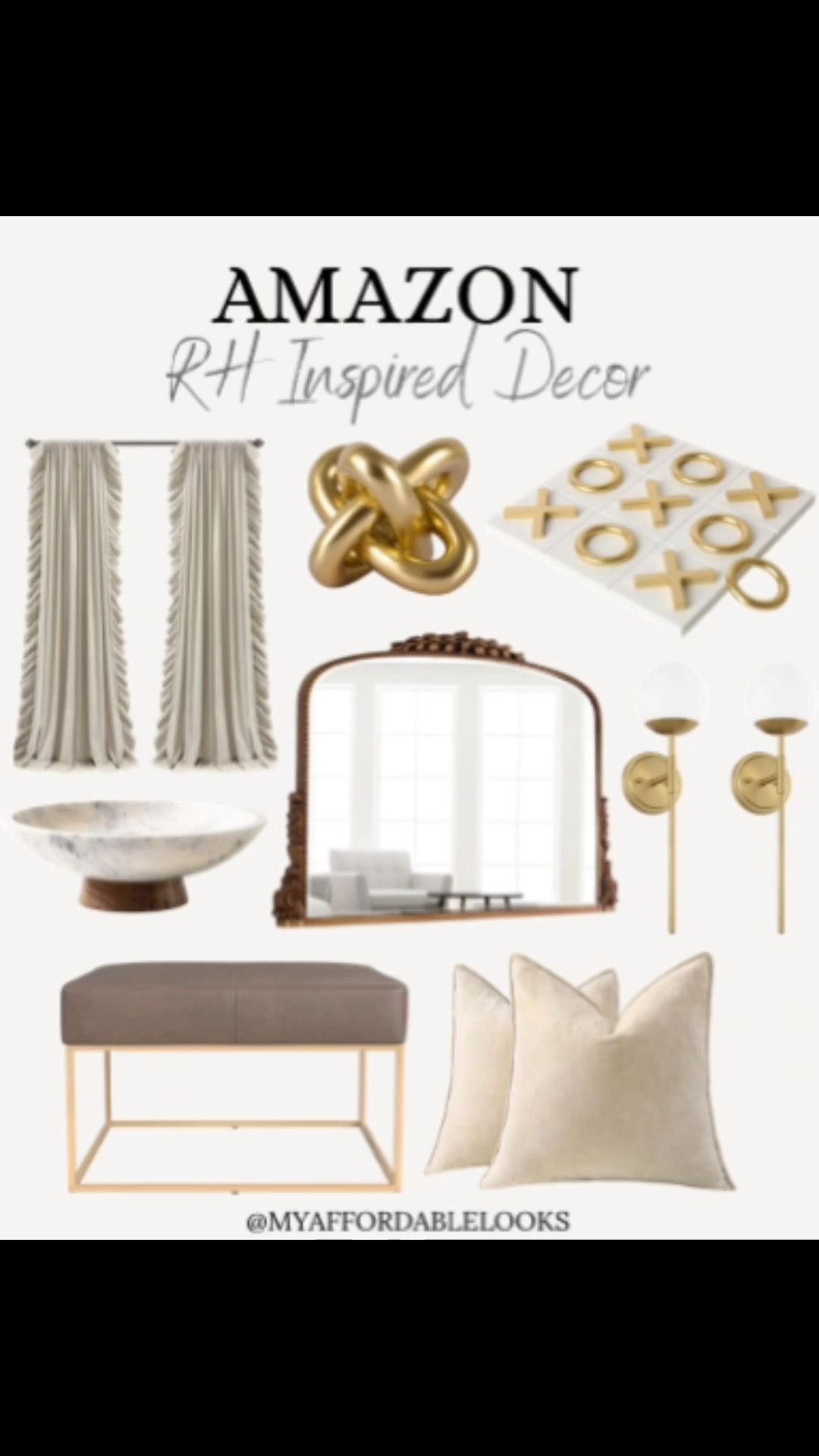 Amazon RH Inspired

#LTKHome #LTKSeasonal #LTKmorningroutine