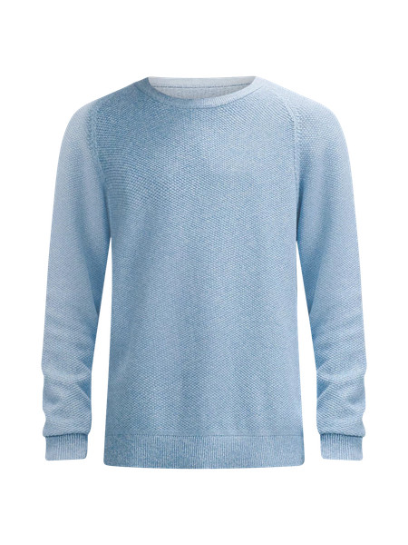 Textured Knit Crewneck Sweater | Men's Hoodies & Sweatshirts | lululemon | Lululemon (US)
