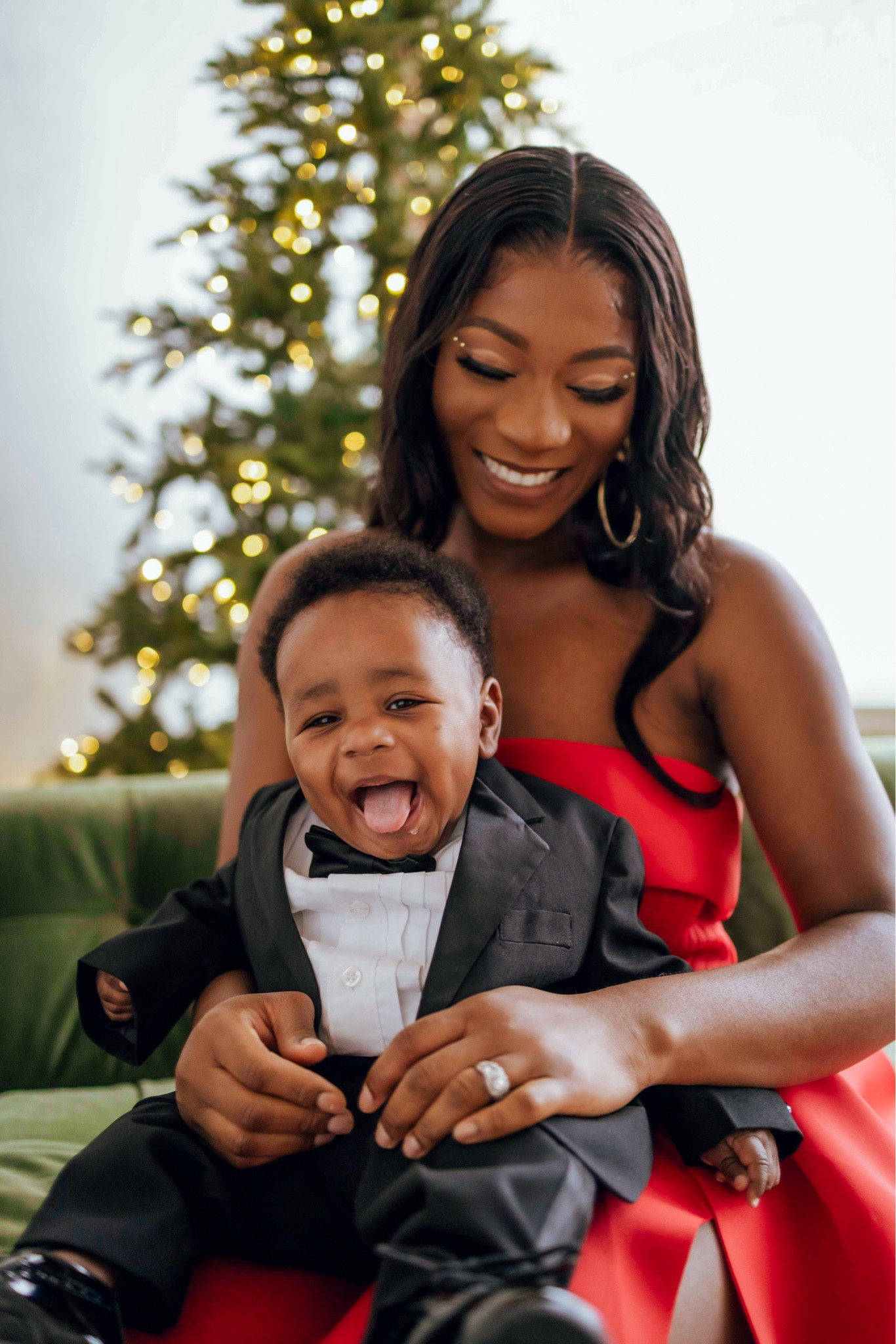 Outfits for your next Christmas photo shoot for baby boy and mama

#LTKHoliday #LTKkids #LTKfamily