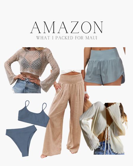 Amazon Finds: What I Packed For Maui 

#amazon #founditonamazon #amazonbeach #amazonsummer #amazonoutfits #beachinspiration #maui #outfits 

#LTKSeasonal #LTKunder100 #LTKtravel