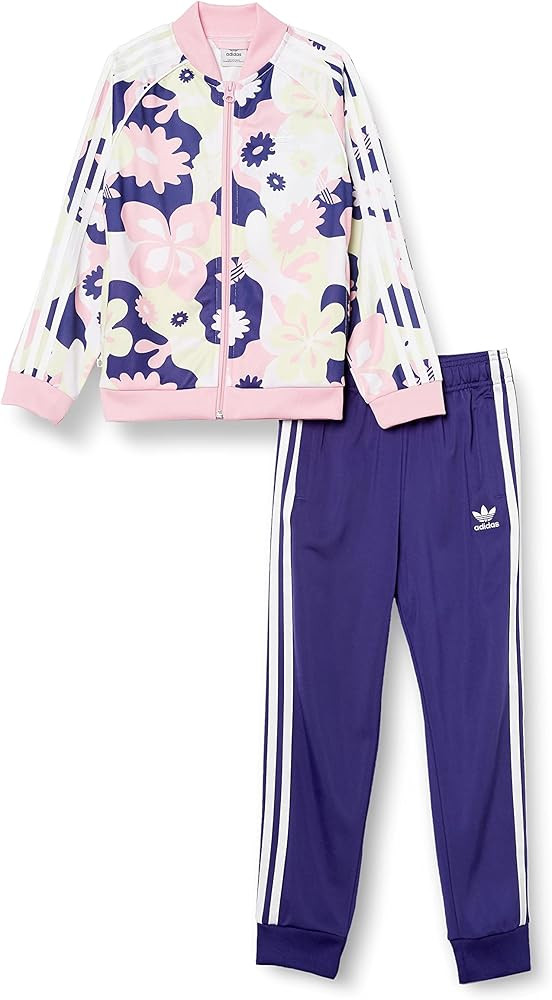 adidas Originals Girl's Flower Printed Superstar Set | Amazon (US)