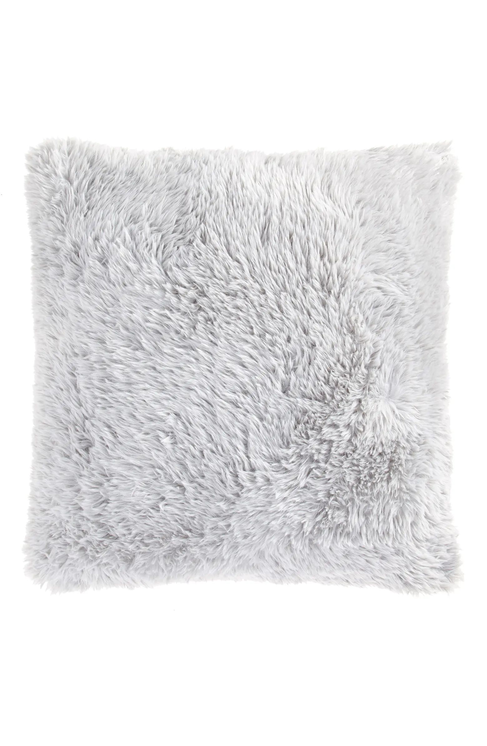 Shaggy Faux Fur Accent Pillow | Nordstrom