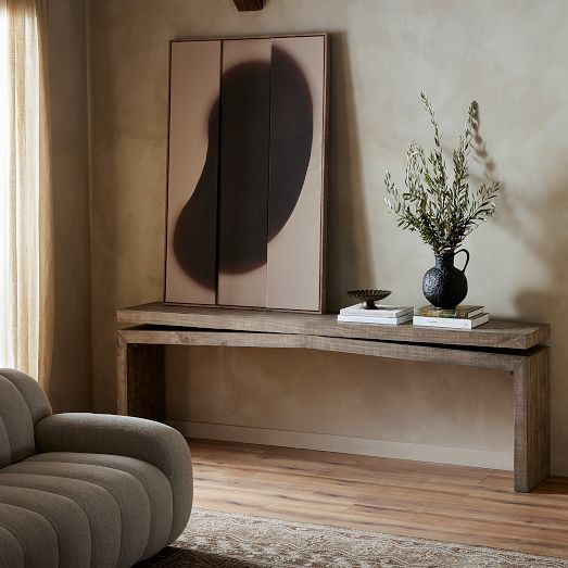 Emmerson® Reclaimed Wood Console Table (60"– 94") | West Elm (US)