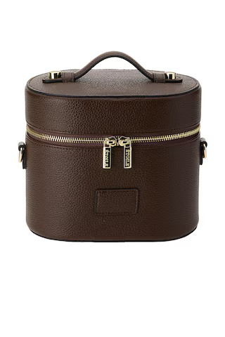 Oval Toiletry Case in Espresso | Revolve Clothing (Global)