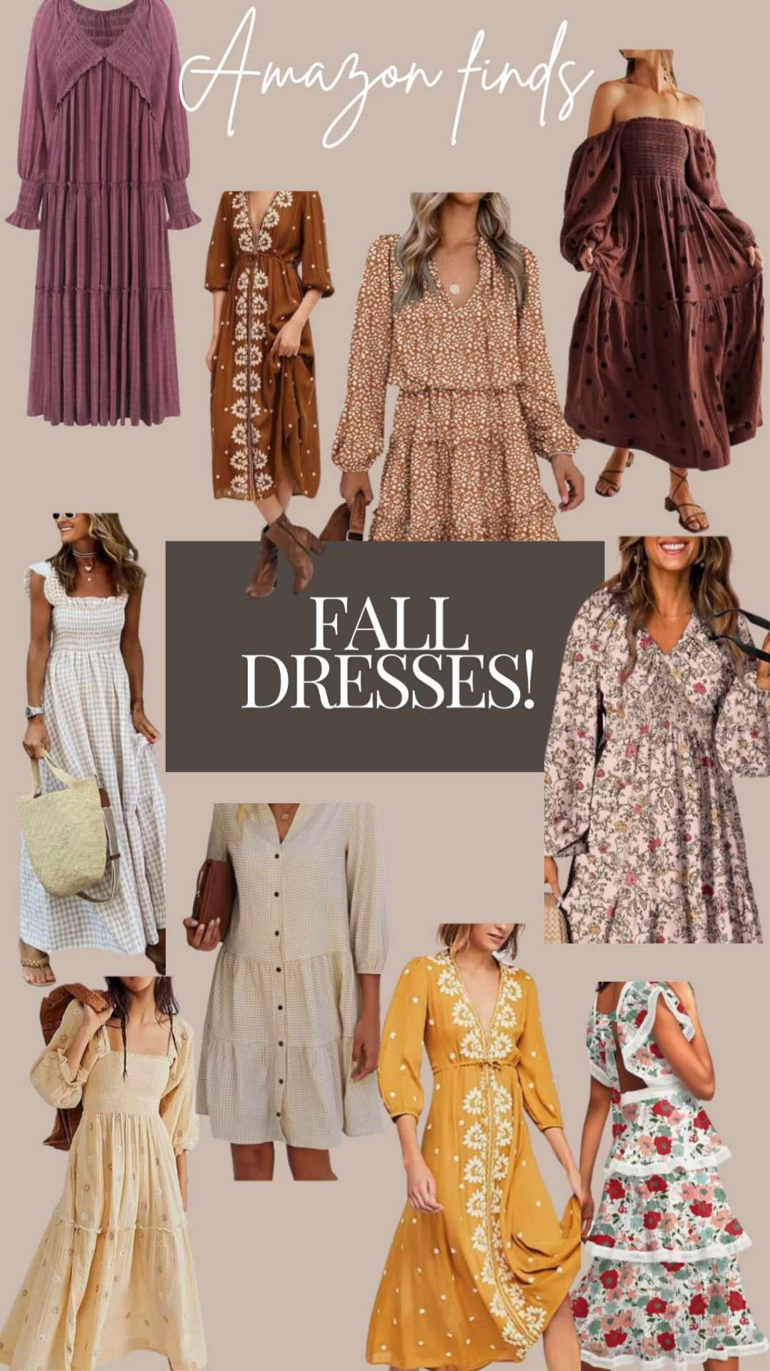 Cute Women’s Fall Dresses from Amazon!

#LTKStyleTip #LTKSeasonal #LTKHoliday
