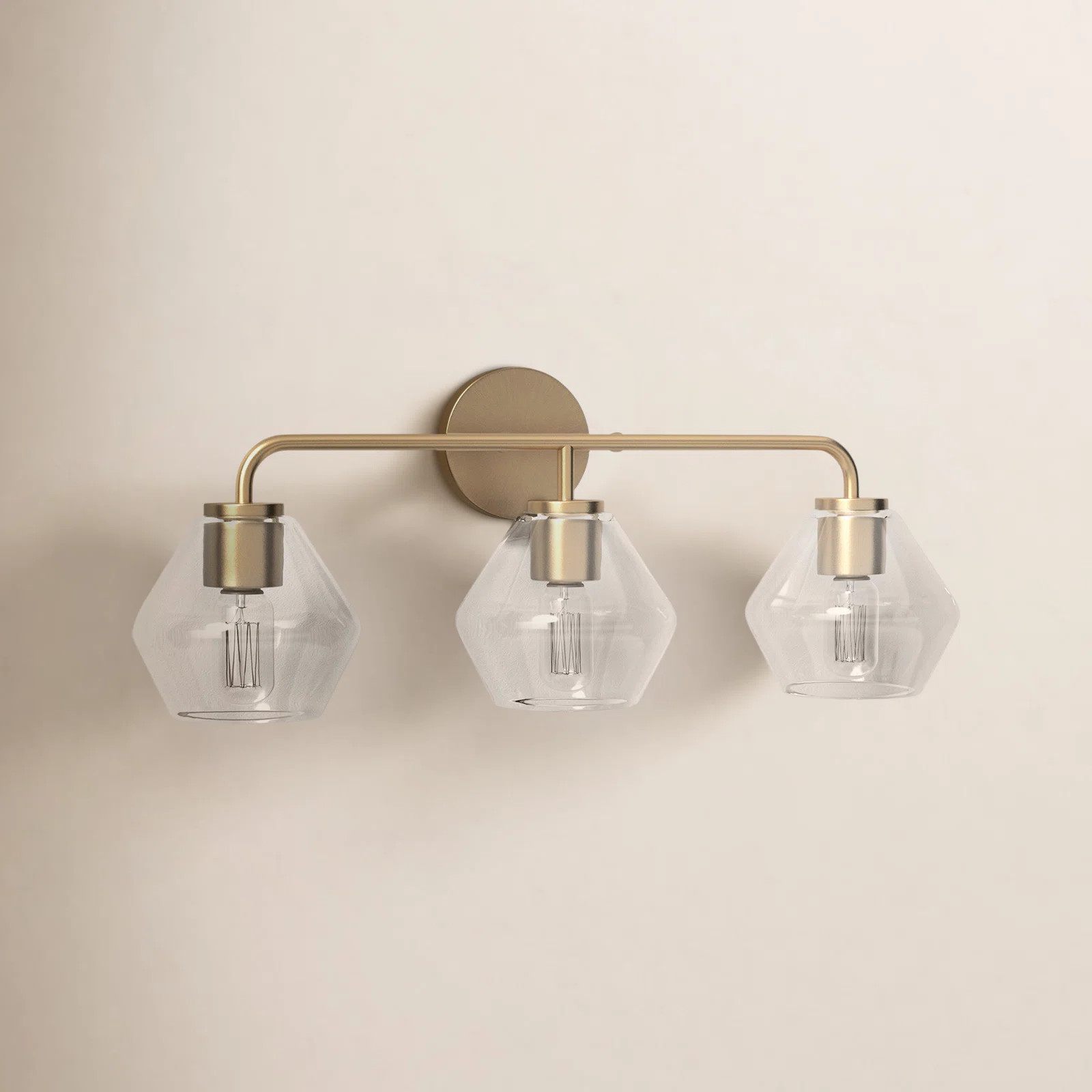 Rooks 3 Light Dimmable Vanity Light | Joss & Main