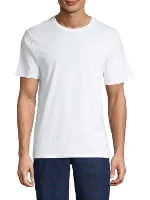 Vince Short Sleeve Cotton Tee on SALE | Saks OFF 5TH | Saks Fifth Avenue OFF 5TH