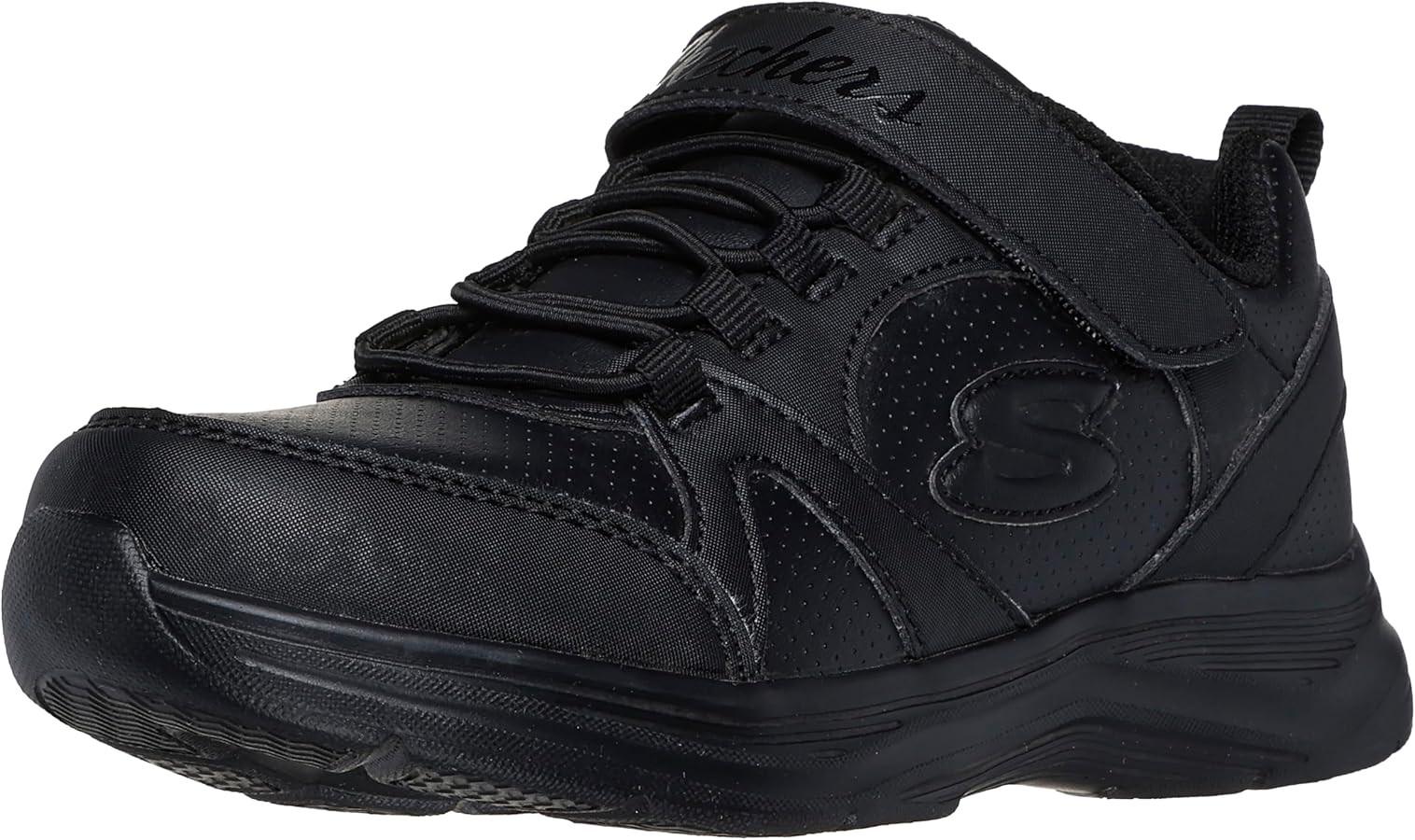 Skechers Girls' Glimmer Kicks School Struts Sneaker | Amazon (US)